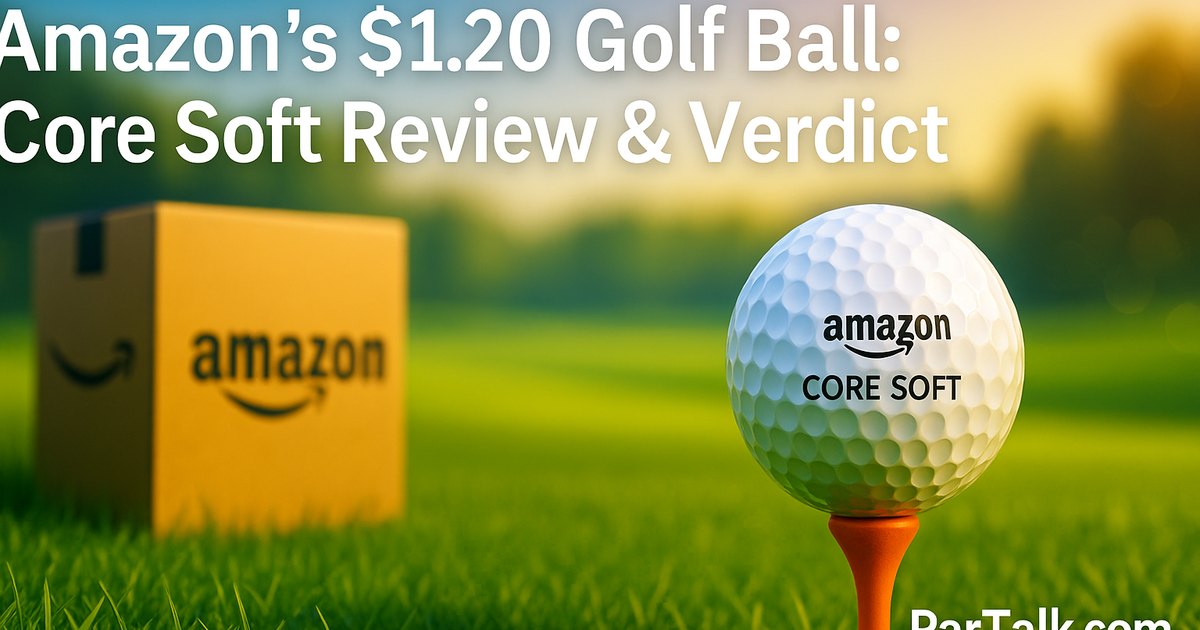 Amazon Basics Core Soft Golf Ball Review: Worth $1.20?