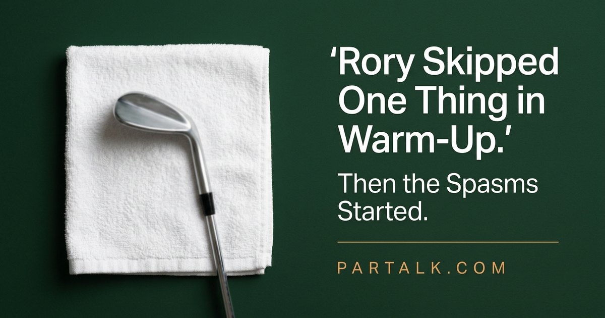 Rory Skipped One Thing in Warm-Up. Then the Spasms Started.