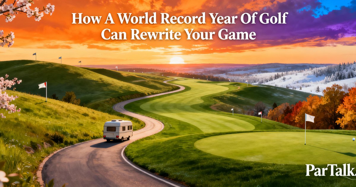 The One-Year Golf Obsession Plan (From A World Record)