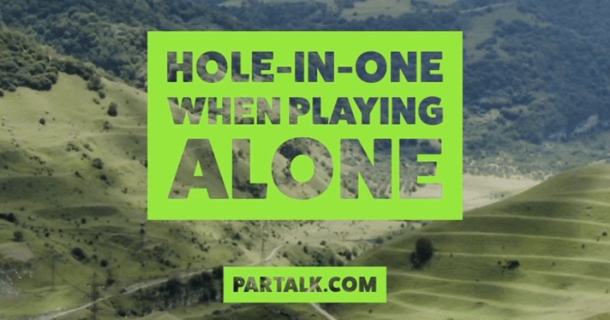 Solo Golfer's Hole-in-One Dilemma: Celebrating Without Witnesses