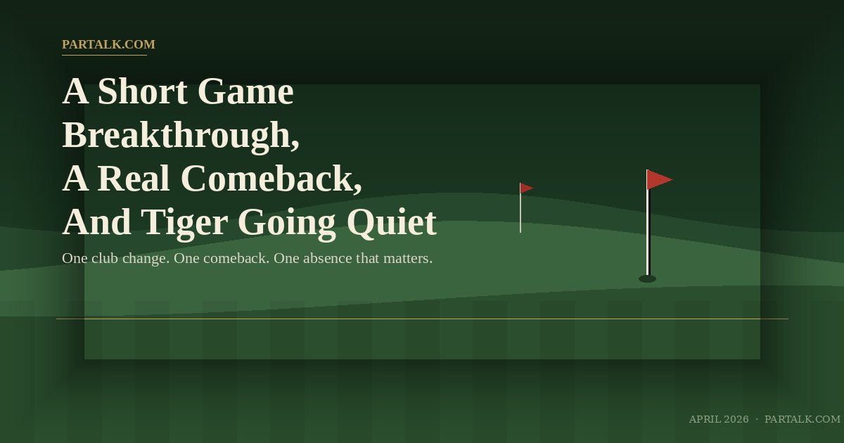 The Club You Should Stop Chipping With.